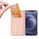 Dux Ducis Skin Pro Series Flip deksel iPhone 13 Mini Roségull thumbnail