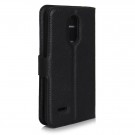Lommebok deksel for LG K4 svart thumbnail