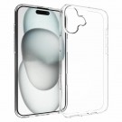 Tech-Flex TPU Deksel for iPhone 16 Plus Gjennomsiktig thumbnail