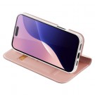 Dux Ducis Skin Pro Series Flip deksel iPhone 16 Pro Max Roségull thumbnail
