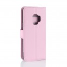 Lommebok deksel for Samsung Galaxy S9 lys rosa thumbnail