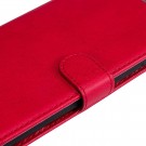 Lommebok deksel for Motorola Moto G8 Power Lite rød thumbnail