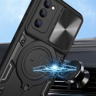 Tech-Flex Hybrid TPU Deksel med Ring Kickstand Samsung Galaxy S20 FE svart thumbnail