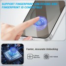 Kalebol Herdet glass skjermbeskytter Ytre skjerm Samsung Galaxy Z Fold 8 5G svart kant thumbnail