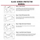 Lux herdet Glass skjermbeskytter heldekkende iPhone 14 Pro svart thumbnail
