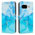 Lommebok deksel for Google Pixel 10a 5G blå marmor thumbnail