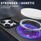 Tech-Flex Hybrid TPU Deksel med Ring Grep og MagSafe iPhone 15 Pro Max svart thumbnail