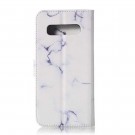 Lommebok deksel for Samsung Galaxy S10+ Plus hvit marmor thumbnail