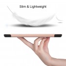 Deksel Tri-Fold Smart til Galaxy Tab S7+ plus/S8+ plus/S7 FE rosegull thumbnail