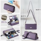 Caseme Crossbody telefonveske - Lilla thumbnail