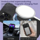 Tech-Flex silikon Deksel for iPhone 14 Pro Max MagSafe - Svart thumbnail