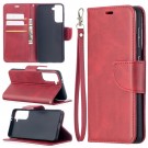 Lommebok deksel for Samsung Galaxy S21 5G rød thumbnail