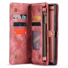 CaseMe 2-i-1 Lommebok deksel Samsung Galaxy S26 Ultra 5G rød thumbnail