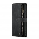 CaseMe retro multifunksjonell Lommebok deksel Samsung Galaxy A15 svart thumbnail
