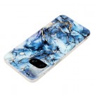Fashion TPU Deksel Google Pixel 8a - blå Marmor thumbnail