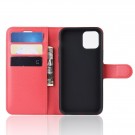 Lommebok deksel for iPhone 11 Pro Max rød thumbnail
