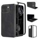 Tech-Flex TPU Deksel med PU-lær Google Pixel 9 Pro Fold svart thumbnail