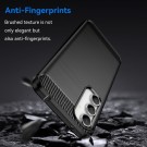 Tech-Flex TPU Deksel Carbon for Samsung Galaxy S23 FE 5G svart thumbnail