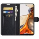 Lommebok deksel for Xiaomi 11T/11T Pro svart thumbnail