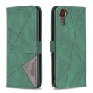 Binfen Lommebok deksel Stitching for Samsung Galaxy Xcover 7 grønn thumbnail