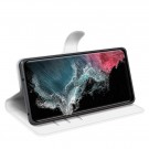 Lommebok deksel for Samsung Galaxy S23 Ultra 5G hvit thumbnail