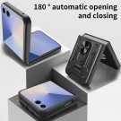 Tech-Flex TPU + PC Deksel med Ring Grep Samsung Galaxy Z Flip 7 5G svart thumbnail