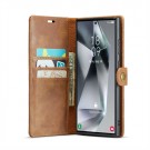 DG.Ming 2-i-1 Lommebok-deksel I Lær Samsung Galaxy S24 Ultra 5G brun thumbnail