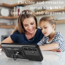 Tech-Flex TPU + PC Deksel med Ring Grep Samsung Galaxy S25 FE 5G svart thumbnail