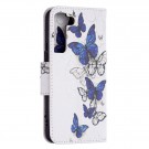 Lommebok deksel til Samsung Galaxy S22 5G - Butterfly thumbnail