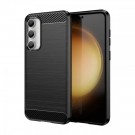 Tech-Flex TPU Deksel Carbon for Samsung Galaxy S23 FE 5G svart thumbnail