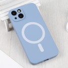 Tech-Flex TPU Deksel for iPhone 15 med MagSafe blå thumbnail