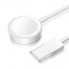 Magnetisk trådløs USB-C Apple Watch Ladekabel hvit thumbnail
