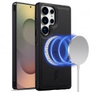 LC.IMEEKE Deksel lær Samsung Galaxy S26 Ultra 5G MagSafe - Svart thumbnail