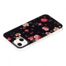 Fashion TPU Deksel for iPhone 13 Mini - Blomster thumbnail