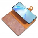 DG.Ming 2-i-1 Lommebok-deksel I Lær Galaxy S20 Ultra 5G brun thumbnail