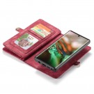 CaseMe 2-i-1 Lommebok deksel Samsung Galaxy Note 10 rød thumbnail