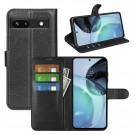 Lommebok deksel for Google Pixel 7A 5G svart thumbnail