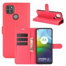 Lommebok deksel for Motorola Moto G9 Power rød thumbnail
