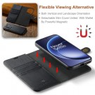 DG.Ming 2-i-1 Lommebok-deksel I Lær OnePlus 15 5G svart thumbnail