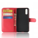 Lommebok deksel for Huawei P20 rød thumbnail