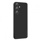 PINWUYO Liquid TPU-deksel Samsung Galaxy S25 FE 5G svart thumbnail