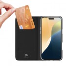 Dux Ducis Skin Pro Series Flip deksel iPhone 16 Plus svart thumbnail