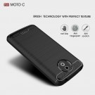 Tech-Flex TPU Deksel Carbon Motorola Moto C svart thumbnail