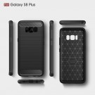 TPU Deksel Carbon for Galaxy S8 plus svart thumbnail