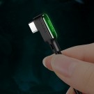 Mcdodo Night Elves 90-graders USB-C Kabel Svart thumbnail