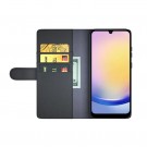 Lommebok deksel ekte Lær for Samsung Galaxy S25 FE 5G svart thumbnail