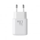 JOYROOM Vegglader USB-C og USB-A hurtiglader 20W - Hvit thumbnail