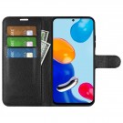 Lommebok deksel til Xiaomi Redmi Note 11 4G/11S svart thumbnail