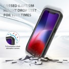 Redpepper Hybrid Deksel Vanntett iPhone 13 svart thumbnail