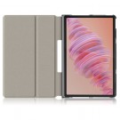 Deksel Tri-Fold Smart til Lenovo Tab Plus - Blå Marmor thumbnail